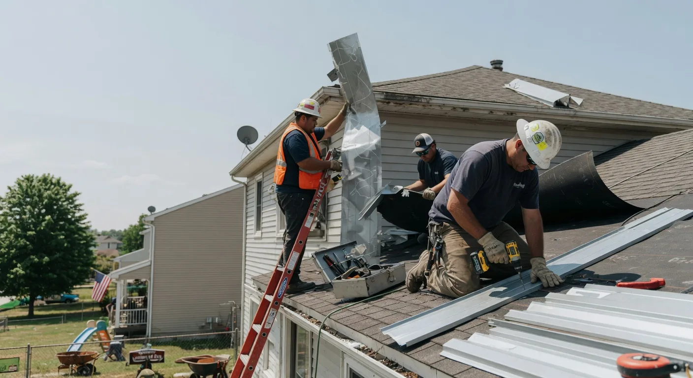 Storm Damage Metal Roof Repair in Cedarville, NJ